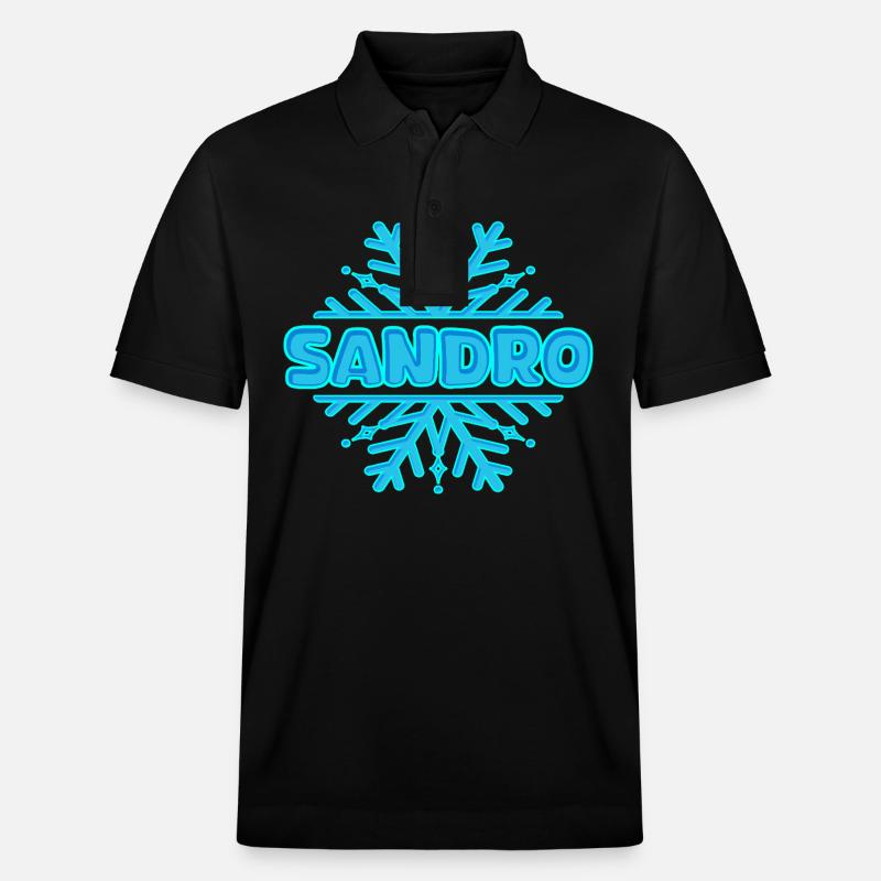Sandro - Stanley/Stella Unisex Bio-Poloshirt PREPSTER - Schwarz