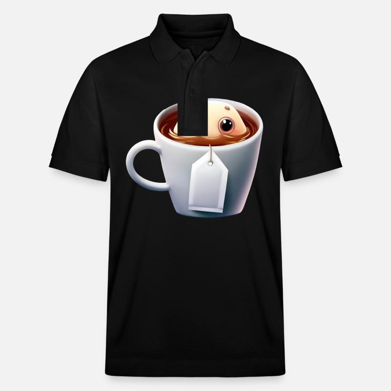 Sachet de thé gourmand - Polo PREPSTER bio Stanley/Stella Unisexe - noir