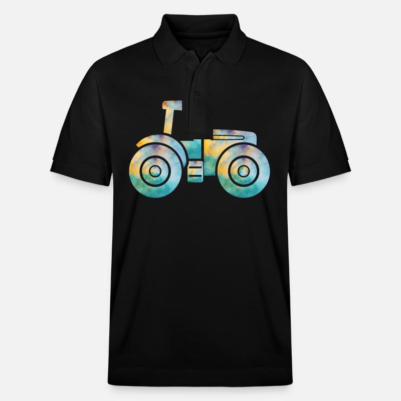 Traktor - Stanley/Stella Unisex Bio-Poloshirt PREPSTER - Schwarz
