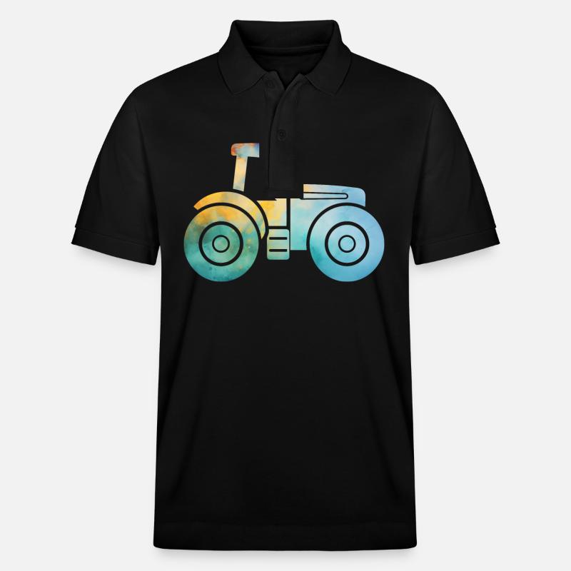 Traktor - Stanley/Stella Unisex Bio-Poloshirt PREPSTER - Schwarz