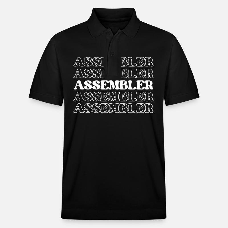 Assembleur, Fabricant, Assembleur, Constructeur, Fabricant - Polo PREPSTER bio Stanley/Stella Unisexe - noir
