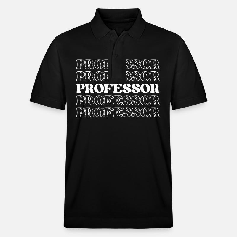 Professeur Éducateur Enseignant Instructeur Conférencier - Polo PREPSTER bio Stanley/Stella Unisexe - noir