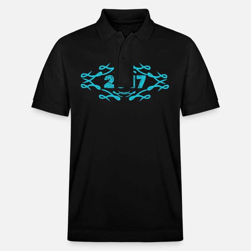 Idée cadeau 2017 - Polo PREPSTER bio Stanley/Stella Unisexe - noir