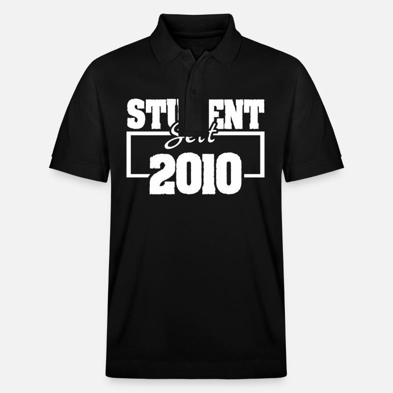 Student 2010 - Stanley/Stella Unisex Bio-Poloshirt PREPSTER - Schwarz