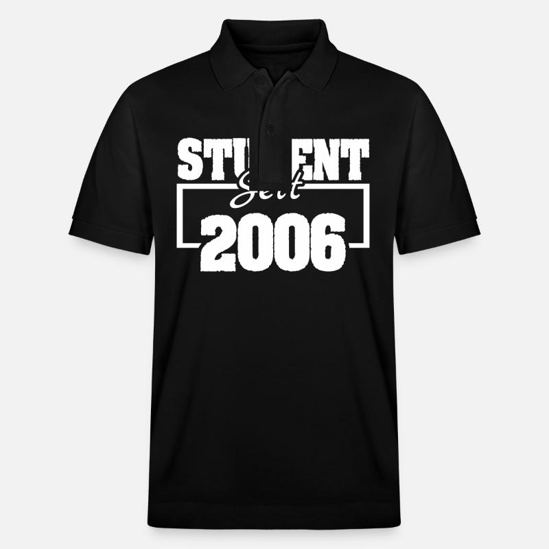 Student 2006 - Stanley/Stella Unisex Bio-Poloshirt PREPSTER - Schwarz