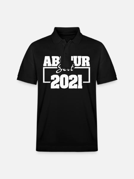 Abiturient 2021 - Stanley/Stella Unisex Bio-Poloshirt PREPSTER - Schwarz