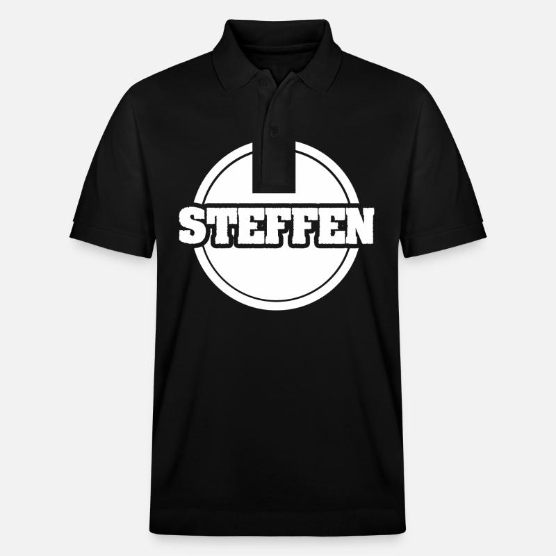 Steffen - Stanley/Stella Unisex Bio-Poloshirt PREPSTER - Schwarz