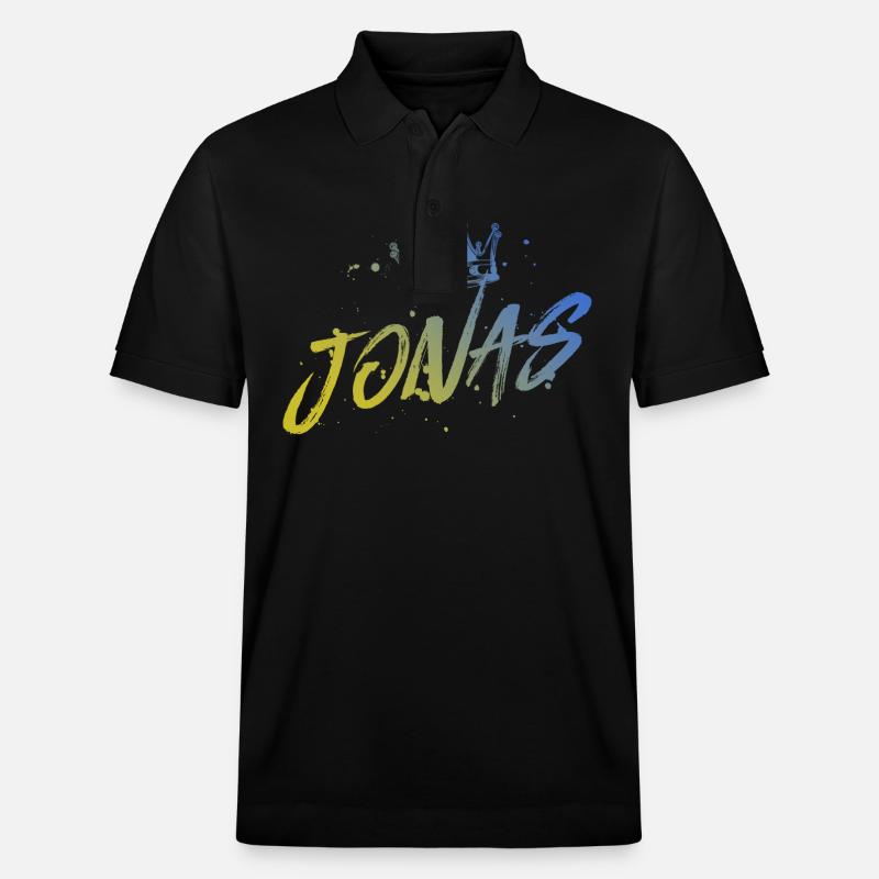 Jonas - Stanley/Stella Unisex Bio-Poloshirt PREPSTER - Schwarz