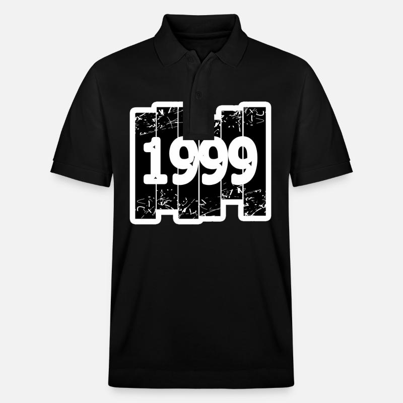 Année 1999 - Polo PREPSTER bio Stanley/Stella Unisexe - noir
