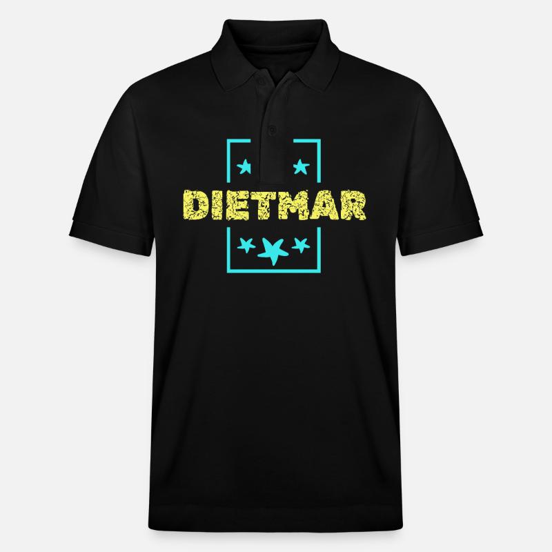 Dietmar Dietmar - Polo PREPSTER bio Stanley/Stella Unisexe - noir