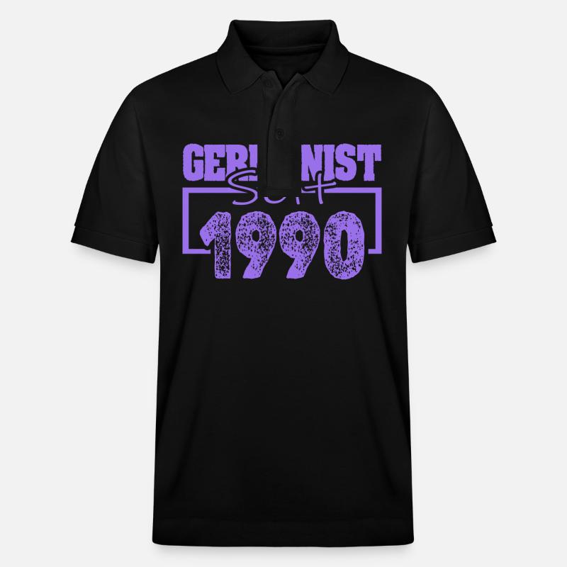 Studi 1990 - Stanley/Stella Unisex Bio-Poloshirt PREPSTER - Schwarz