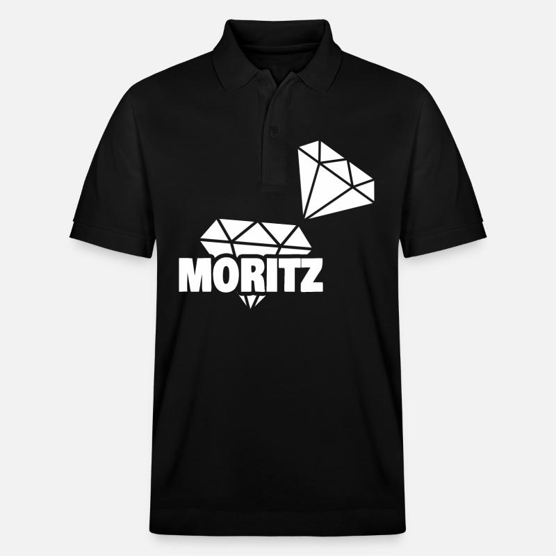 Moritz - Stanley/Stella Unisex Bio-Poloshirt PREPSTER - Schwarz