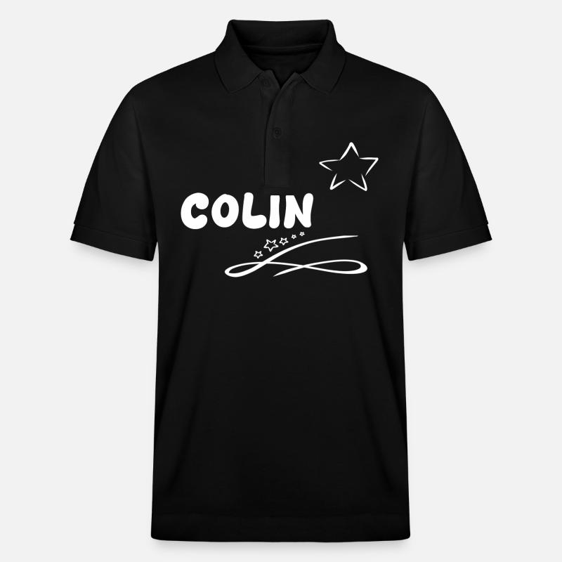 Cadeau Colin - Polo PREPSTER bio Stanley/Stella Unisexe - noir