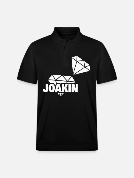 Precious Joakin - Stanley/Stella Unisex Organic Polo Shirt PREPSTER - black