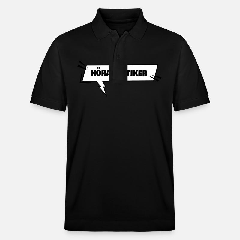Bildung Hörakustiker - Stanley/Stella Unisex Bio-Poloshirt PREPSTER - Schwarz