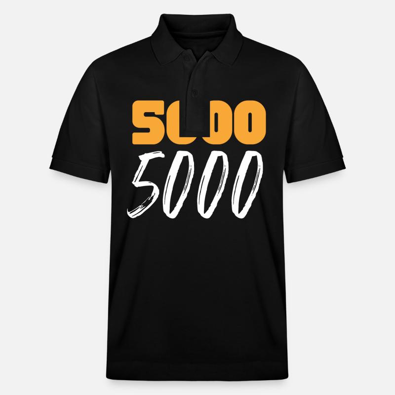 5000 - Polo PREPSTER bio Stanley/Stella Unisexe - noir