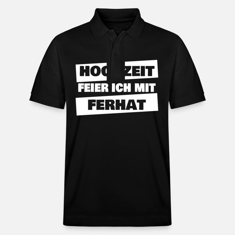 Cadeau pour Ferhat - Polo PREPSTER bio Stanley/Stella Unisexe - noir