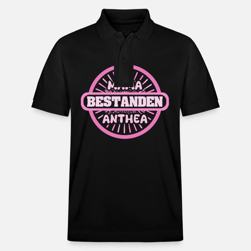 Anthea - Stanley/Stella Unisex Bio-Poloshirt PREPSTER - Schwarz