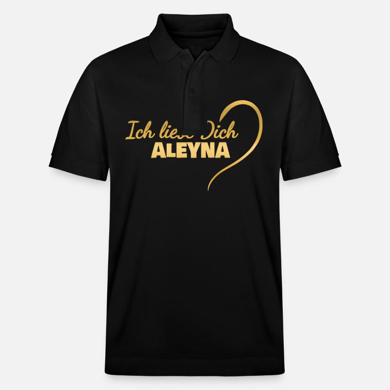 Aleyna - Stanley/Stella Unisex Bio-Poloshirt PREPSTER - Schwarz