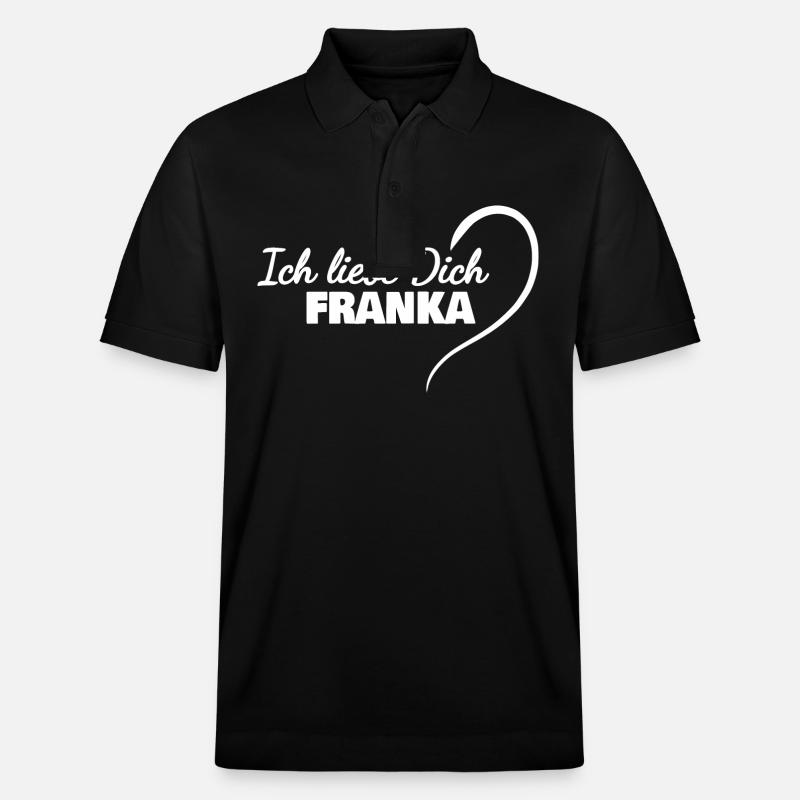 LiebeDich Franka - Stanley/Stella Unisex Bio-Poloshirt PREPSTER - Schwarz