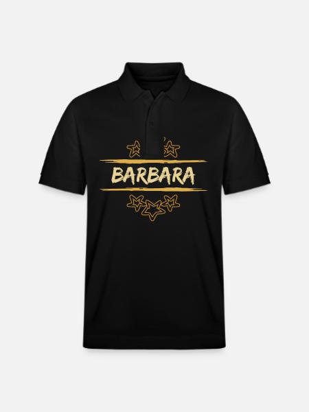 Barbara Barbara - Stanley/Stella Unisex Organic Polo Shirt PREPSTER - black