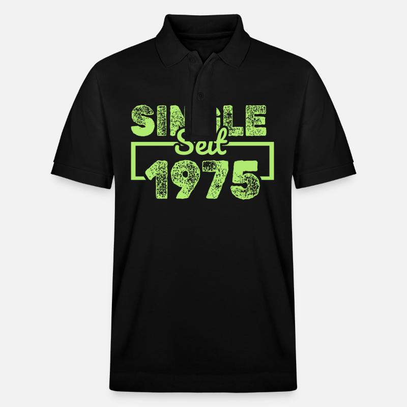 depuis 1975 - Polo PREPSTER bio Stanley/Stella Unisexe - noir