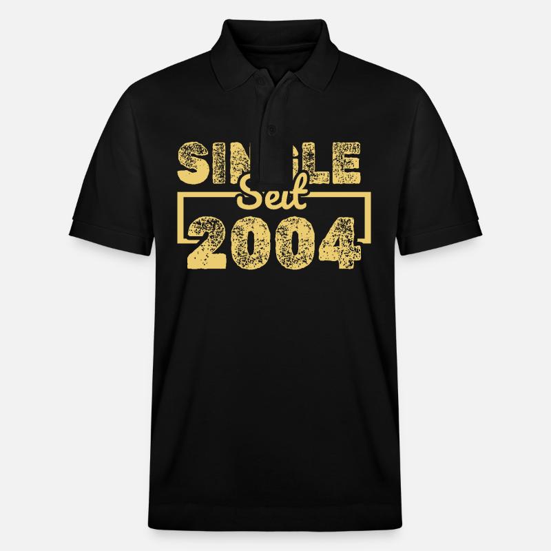 2004 - Stanley/Stella Unisex Bio-Poloshirt PREPSTER - Schwarz