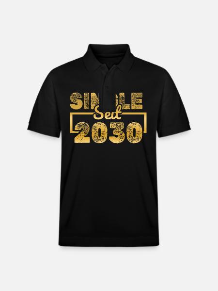 2030 - Stanley/Stella Unisex Organic Polo Shirt PREPSTER - black