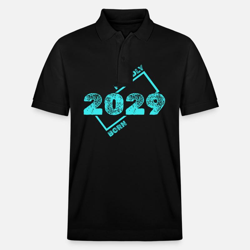 2029 - Polo PREPSTER bio Stanley/Stella Unisexe - noir