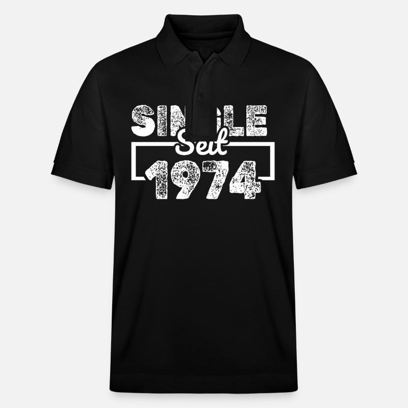 1974 - Stanley/Stella Unisex Bio-Poloshirt PREPSTER - Schwarz