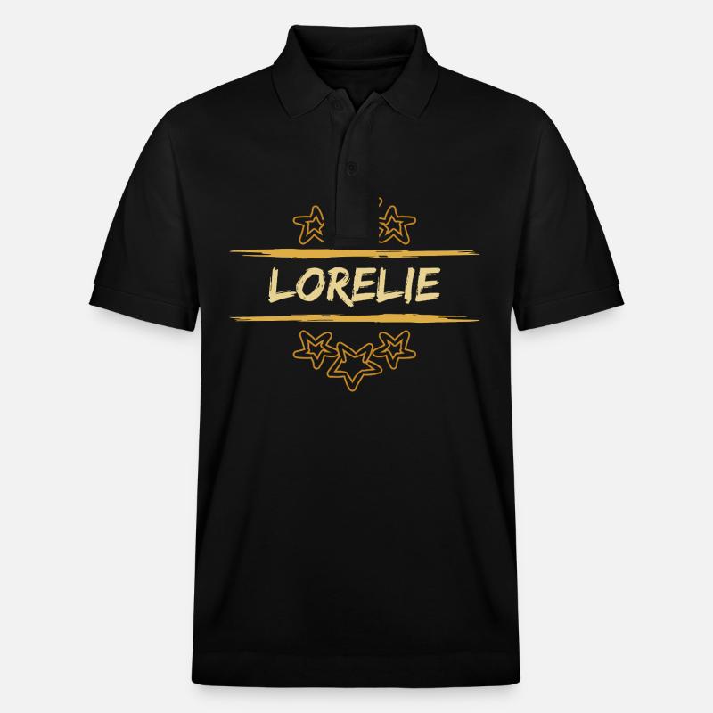 Cadeau pour Lorélie - Polo PREPSTER bio Stanley/Stella Unisexe - noir