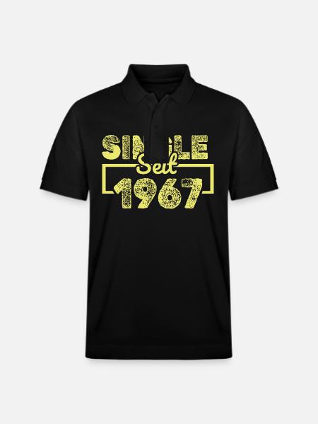 seit 1967 - Stanley/Stella Unisex Bio-Poloshirt PREPSTER - Schwarz