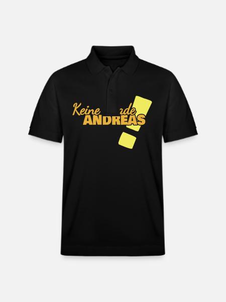 Lustig Andreas - Stanley/Stella Unisex Organic Polo Shirt PREPSTER - black