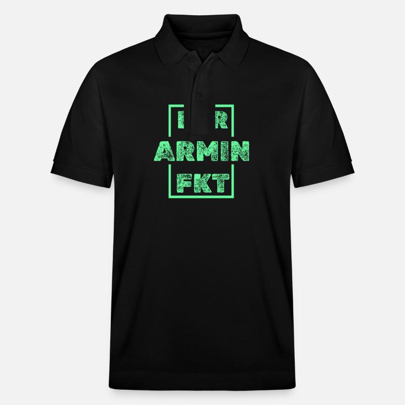 Armin - Polo PREPSTER bio Stanley/Stella Unisexe - noir