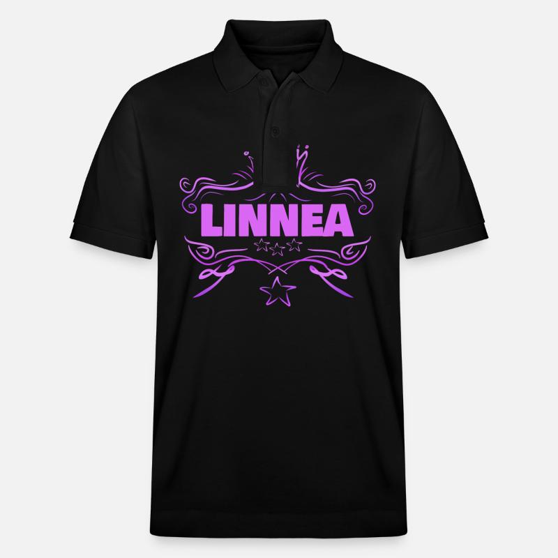 Linnea - Polo PREPSTER bio Stanley/Stella Unisexe - noir