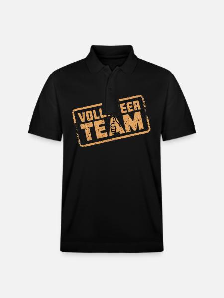 Volunteer Team 17 - Stanley/Stella Unisex Bio-Poloshirt PREPSTER - Schwarz