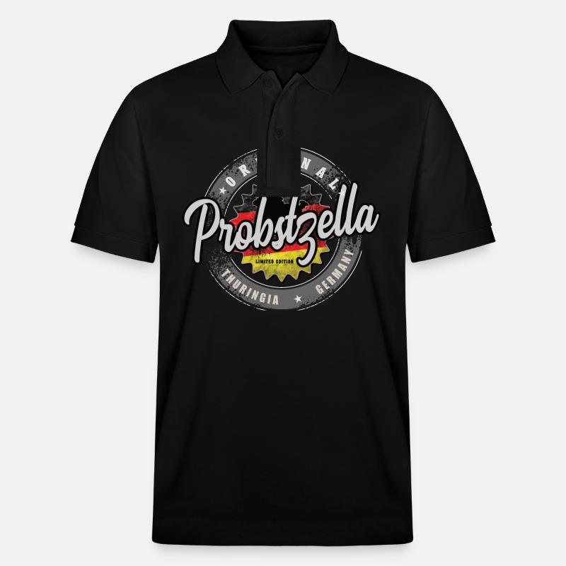 Original Germany Thüringen Probstzella - Stanley/Stella Unisex Bio-Poloshirt PREPSTER - Schwarz