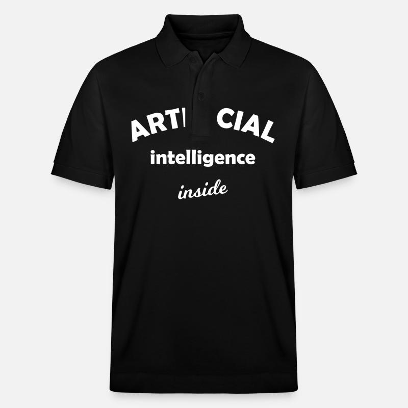 Lustige Computer Nerds - Stanley/Stella Unisex Bio-Poloshirt PREPSTER - Schwarz