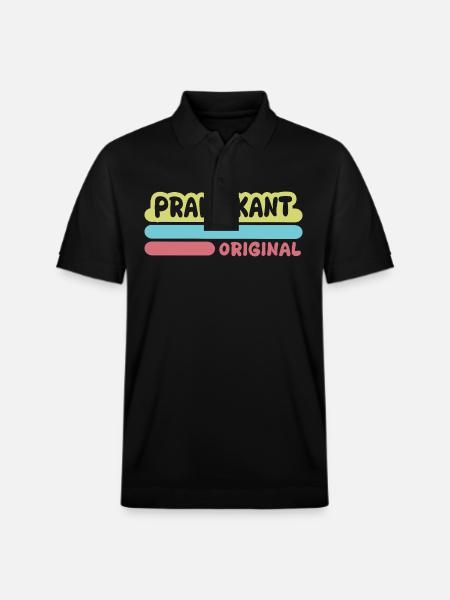 Intern as first name - Stanley/Stella Unisex Organic Polo Shirt PREPSTER - black