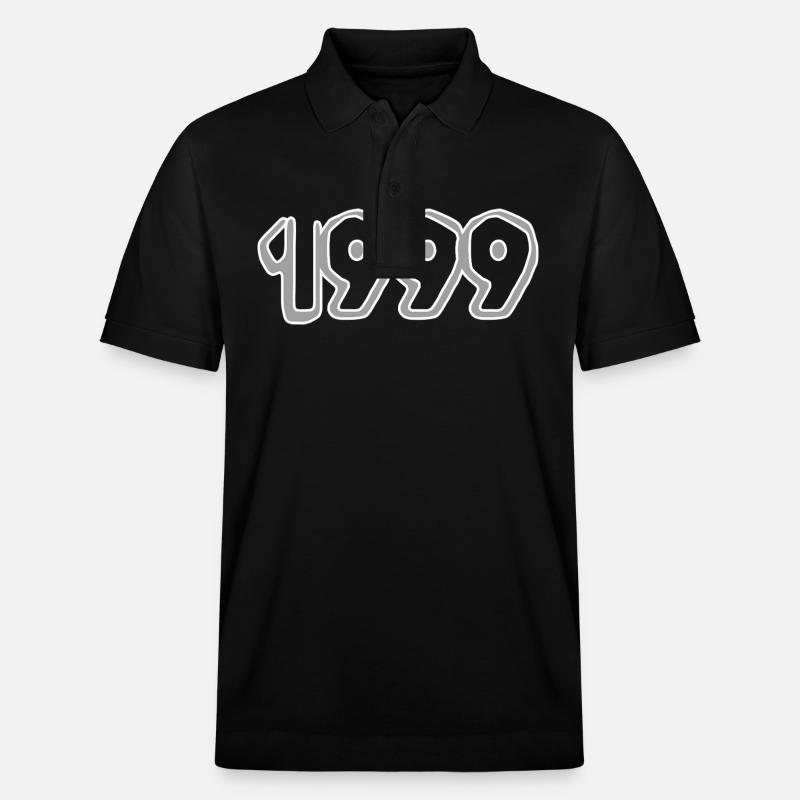 Année 1999 - Polo PREPSTER bio Stanley/Stella Unisexe - noir