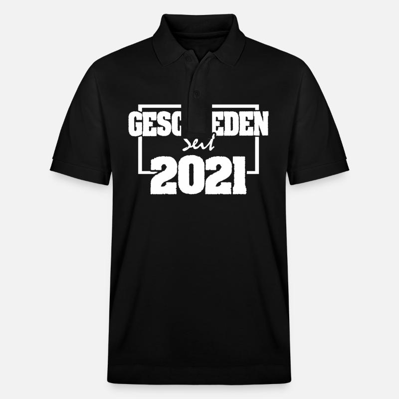 Sprüche 2021 - Stanley/Stella Unisex Bio-Poloshirt PREPSTER - Schwarz