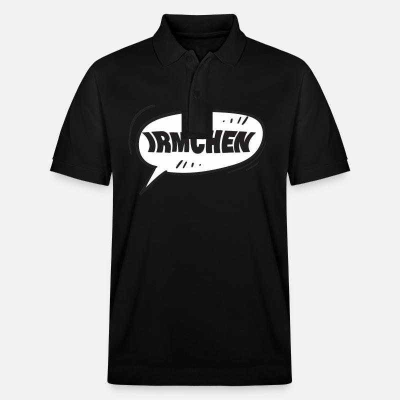 Irmchen as Irmchen - Polo PREPSTER bio Stanley/Stella Unisexe - noir