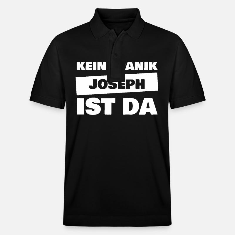 Joseph comme prénom - Polo PREPSTER bio Stanley/Stella Unisexe - noir