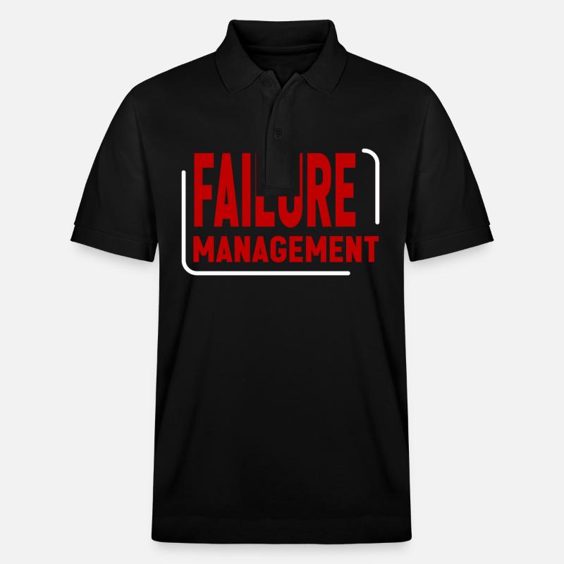 Failure Management 2 - Stanley/Stella Unisex Bio-Poloshirt PREPSTER - Schwarz