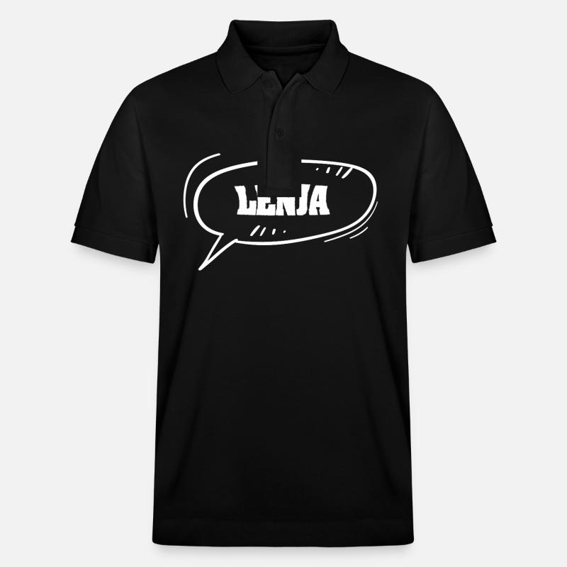 Lenja - Stanley/Stella Unisex Bio-Poloshirt PREPSTER - Schwarz