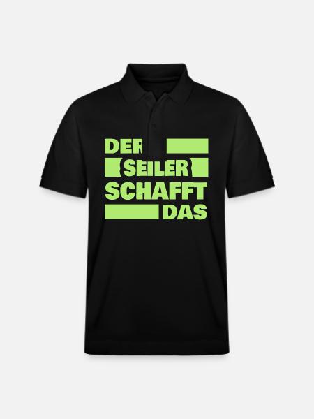 Cordonnier - Polo PREPSTER bio Stanley/Stella Unisexe - noir