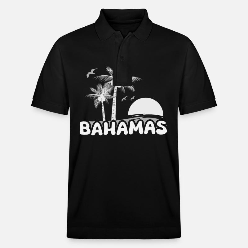 Strand Bahamas - Stanley/Stella Unisex Bio-Poloshirt PREPSTER - Schwarz