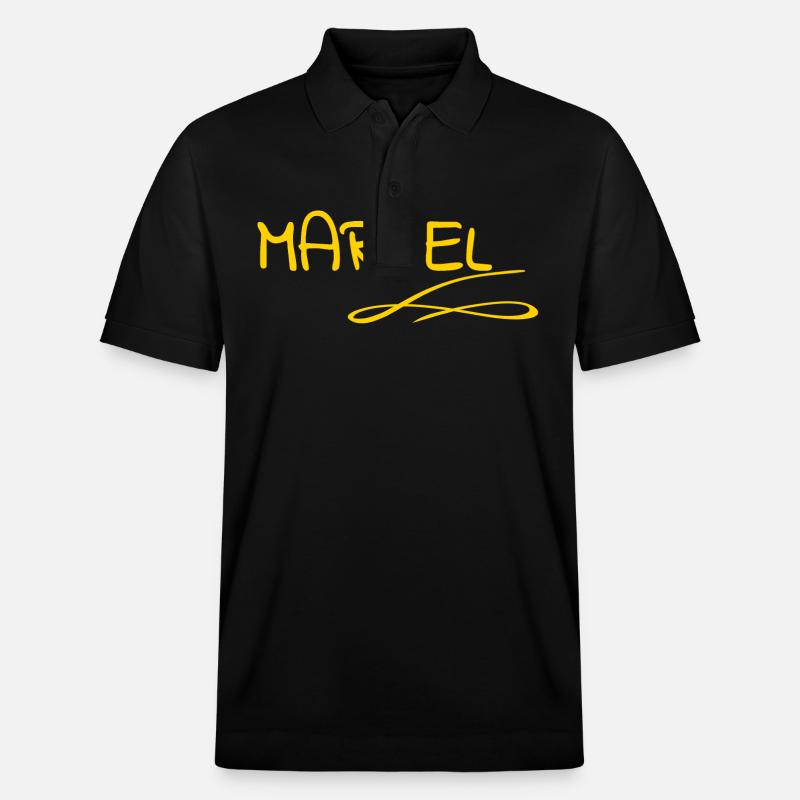 Marcel - Stanley/Stella Unisex Bio-Poloshirt PREPSTER - Schwarz