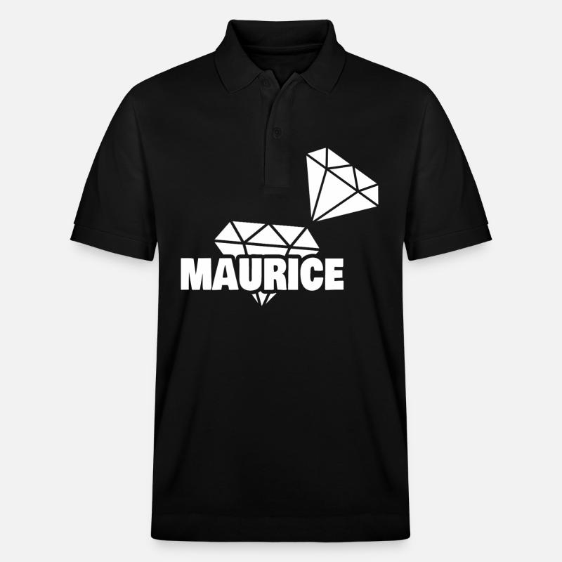 Kostbar Maurice - Stanley/Stella Unisex Bio-Poloshirt PREPSTER - Schwarz