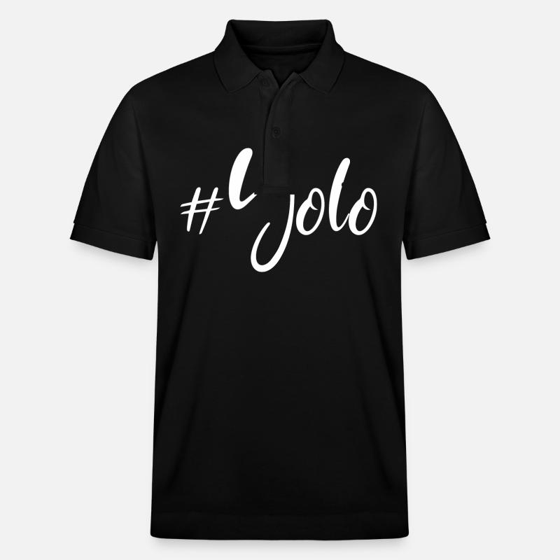 #Yolo - Jugendwort - Stanley/Stella Unisex Bio-Poloshirt PREPSTER - Schwarz